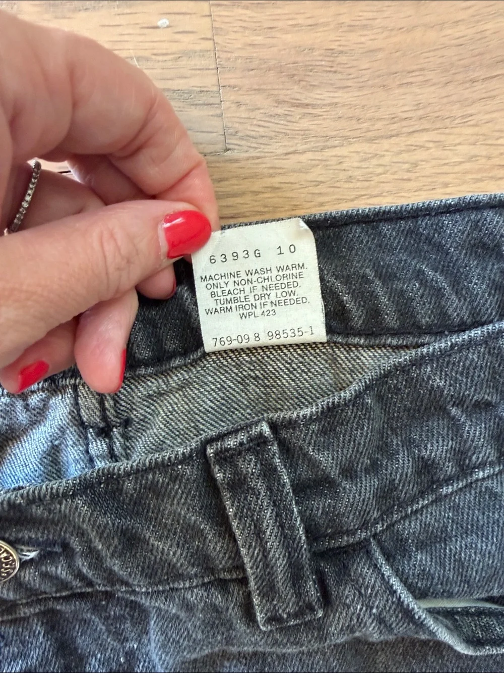 Levi’s 569 Loose Straight Black Jeans Men’s 36x32 100% Cotton